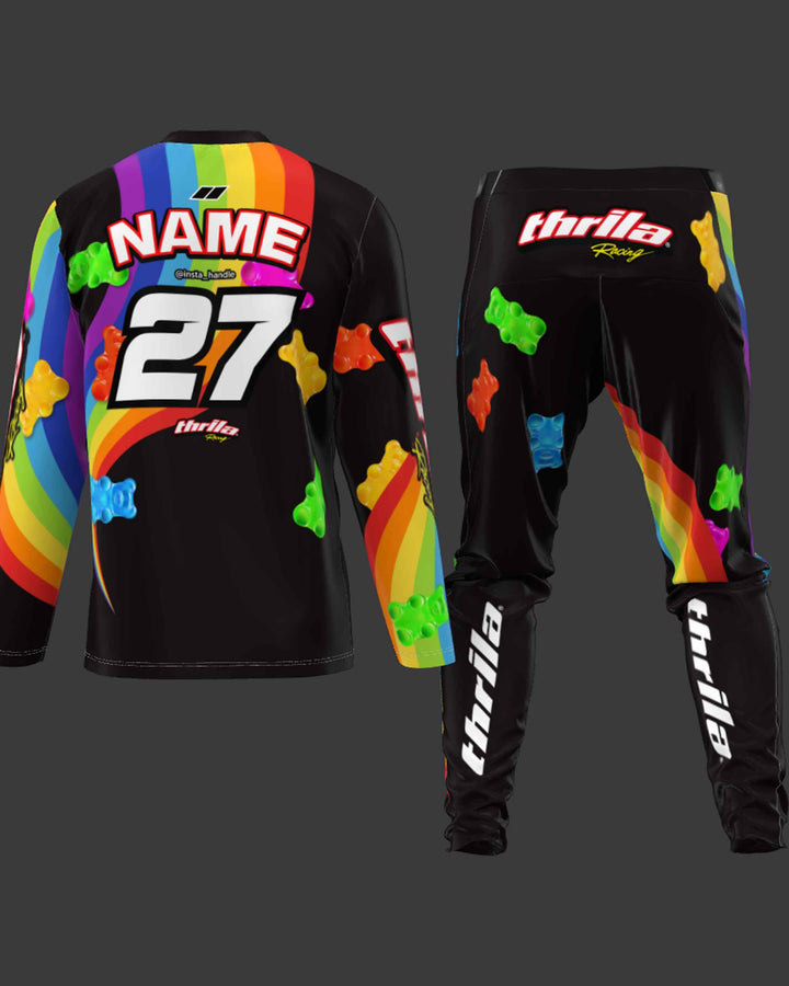 Candy BMX / MTN Bike Gear Black (2-3 Weeks)