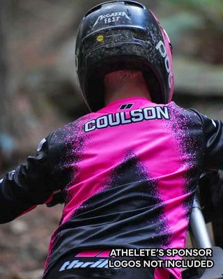 Conqueror Black / Pink BMX / Mtn Bike Gear (2-3 Weeks)