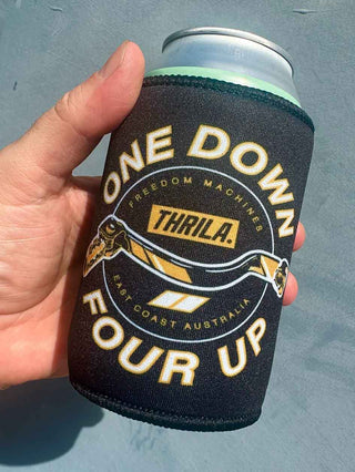 THRILA Four Up Adult Tee front view