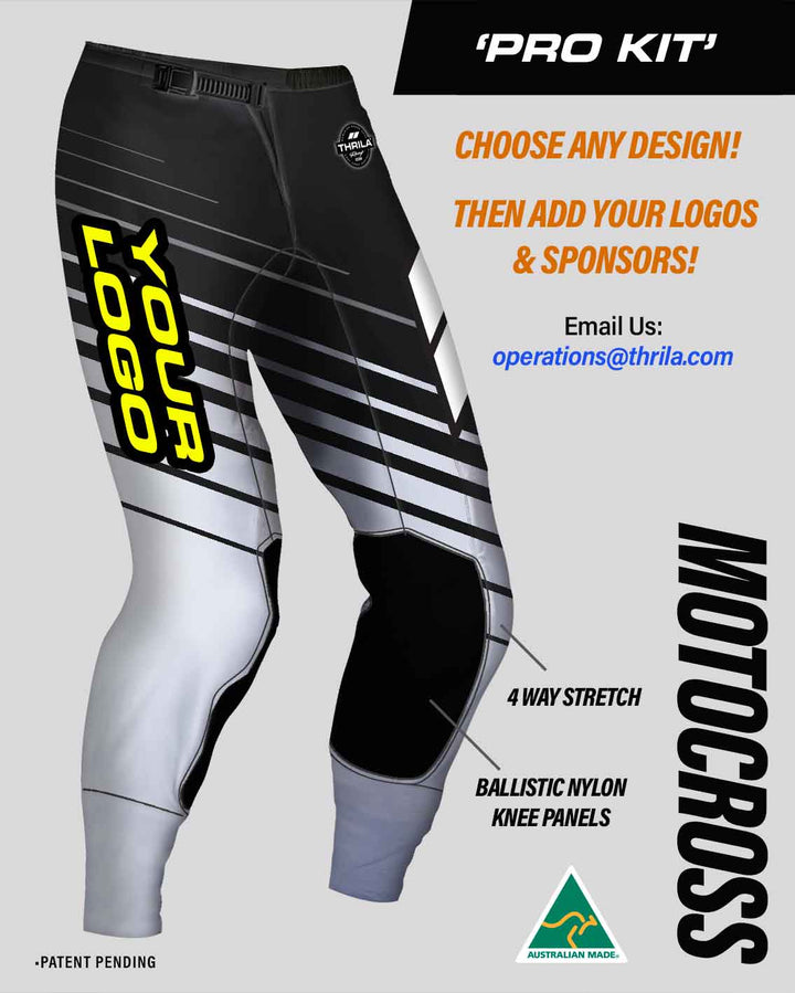 Pro Kit Motocross Pant - MX Gear - Add logos