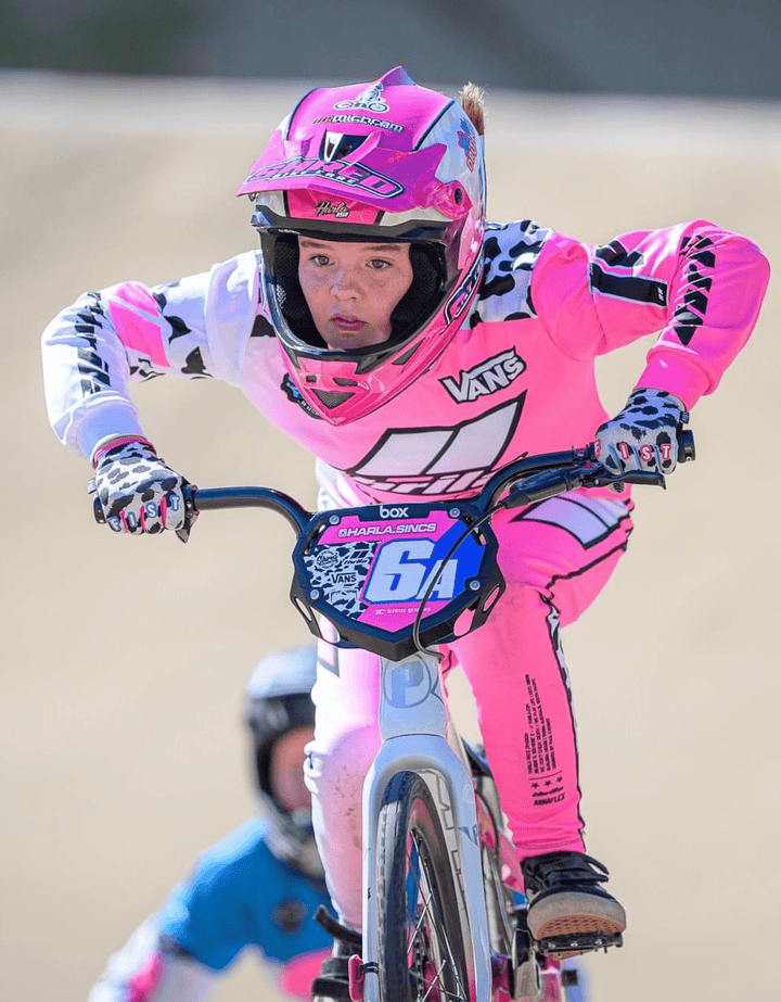 Cool Cat Pink BMX / Mtn Bike Gear (2-3 Weeks)