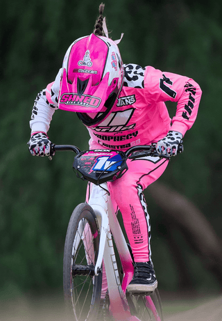 Cool Cat Pink BMX / Mtn Bike Gear (2-3 Weeks)