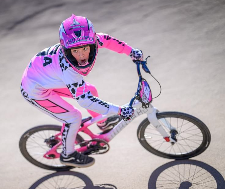 Cool Cat Pink BMX / Mtn Bike Gear (2-3 Weeks)