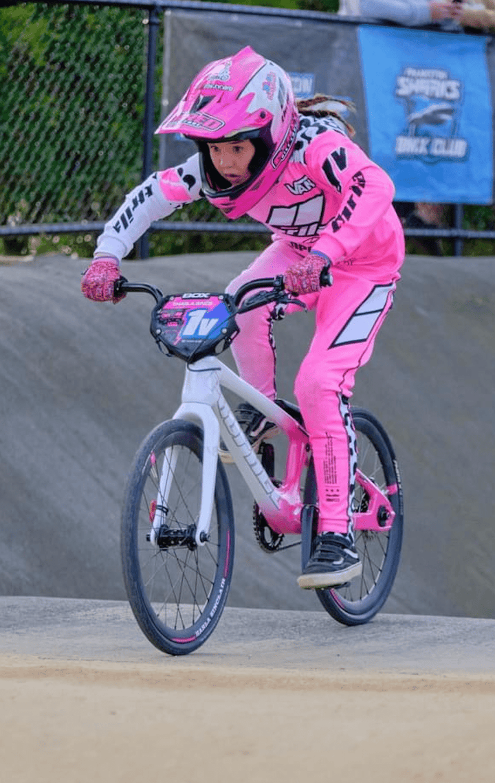 Cool Cat Pink BMX / Mtn Bike Gear (2-3 Weeks)
