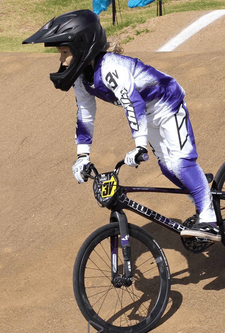 Conqueror Purple BMX / Mtn Bike Gear (2-3 Weeks)
