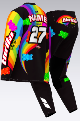 Candy Motocross Gear (2-3 Weeks)