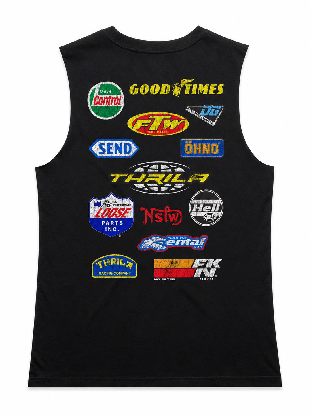 Championship Ladies Top (Choose Tee or Tank) — tank back