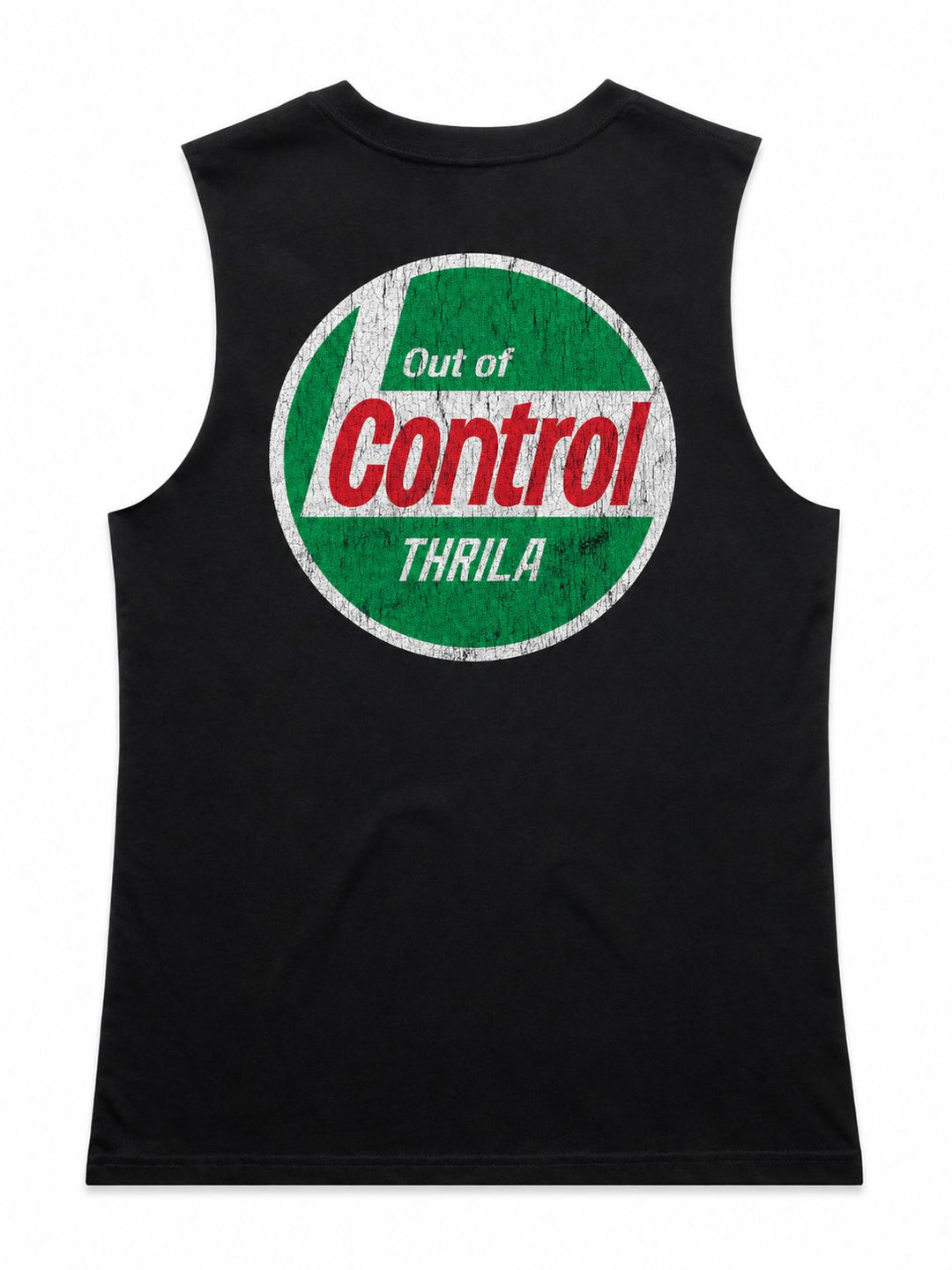 Control (Limited Ed. Art Series) Ladies Top (Choose Tee or Tank) — tank back