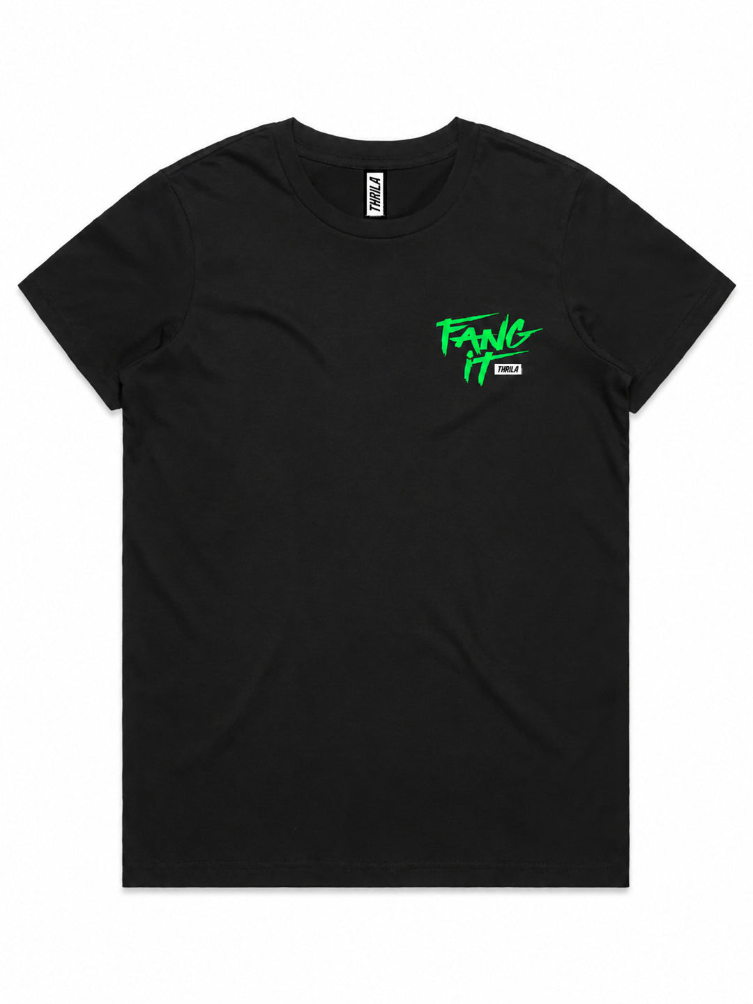 Fang It Ladies Top (Choose Tee or Tank) — tee front