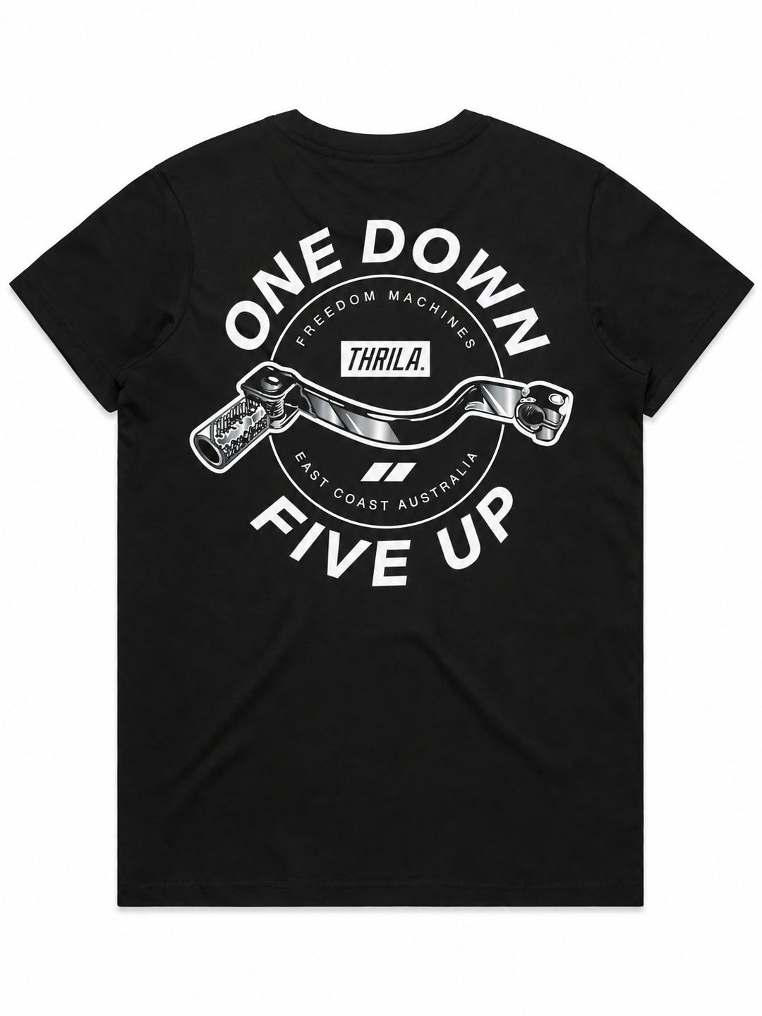 Five Up Ladies Top (Choose Tee or Tank) — tee back