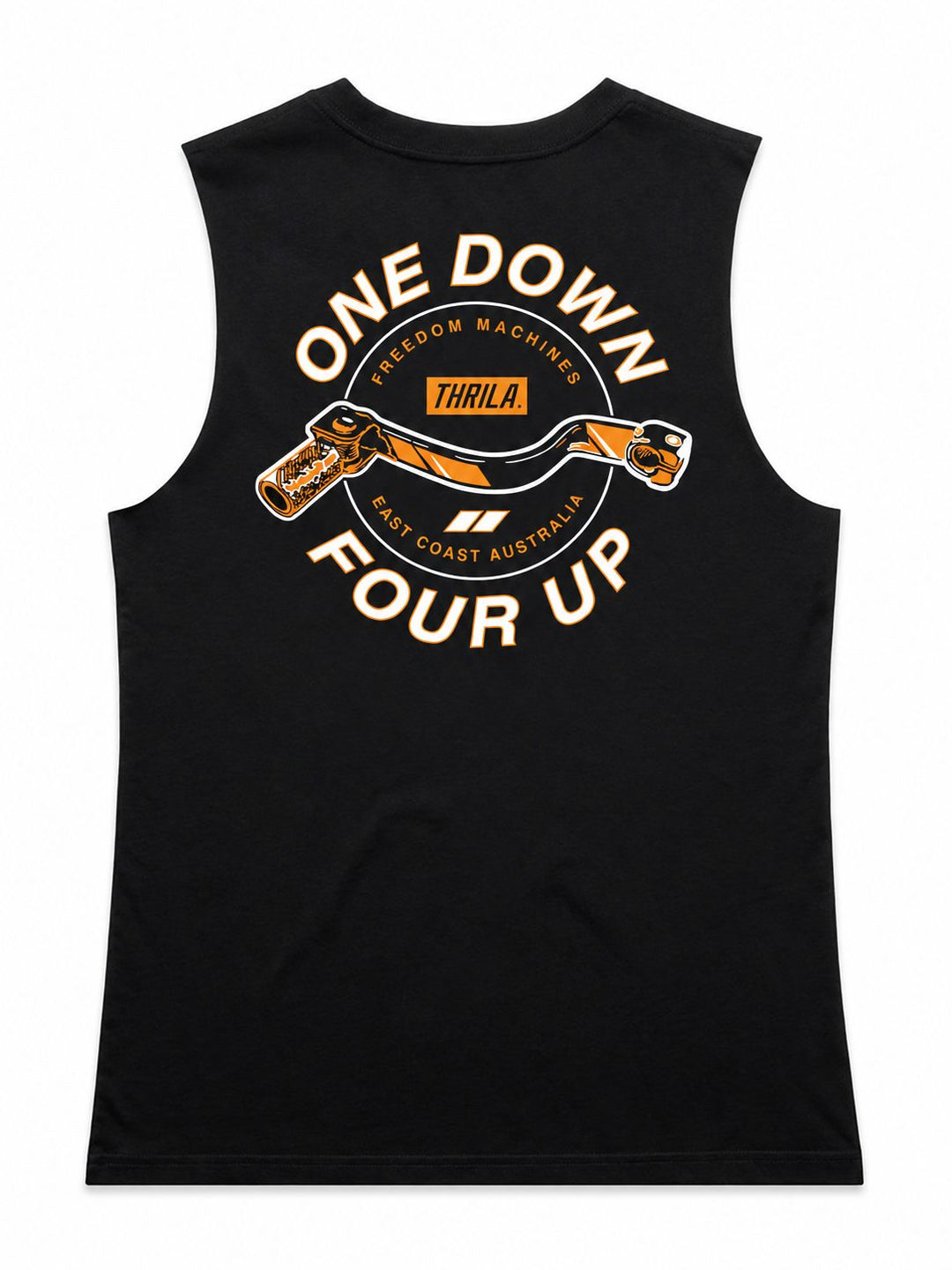 Four Up Ladies Top (Choose Tee or Tank) — tank back