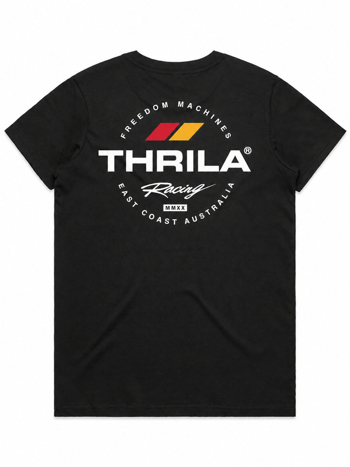 Insignia Ladies Top (Choose Tee or Tank) — tee back view