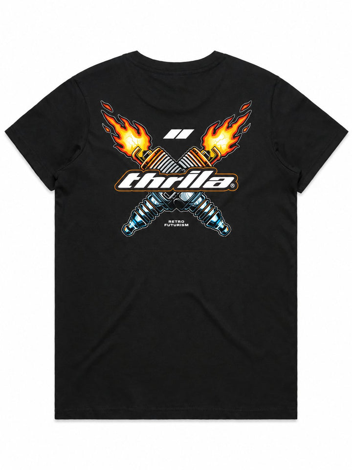 Octane Ladies Top (Choose Tee or Tank) — tee back view
