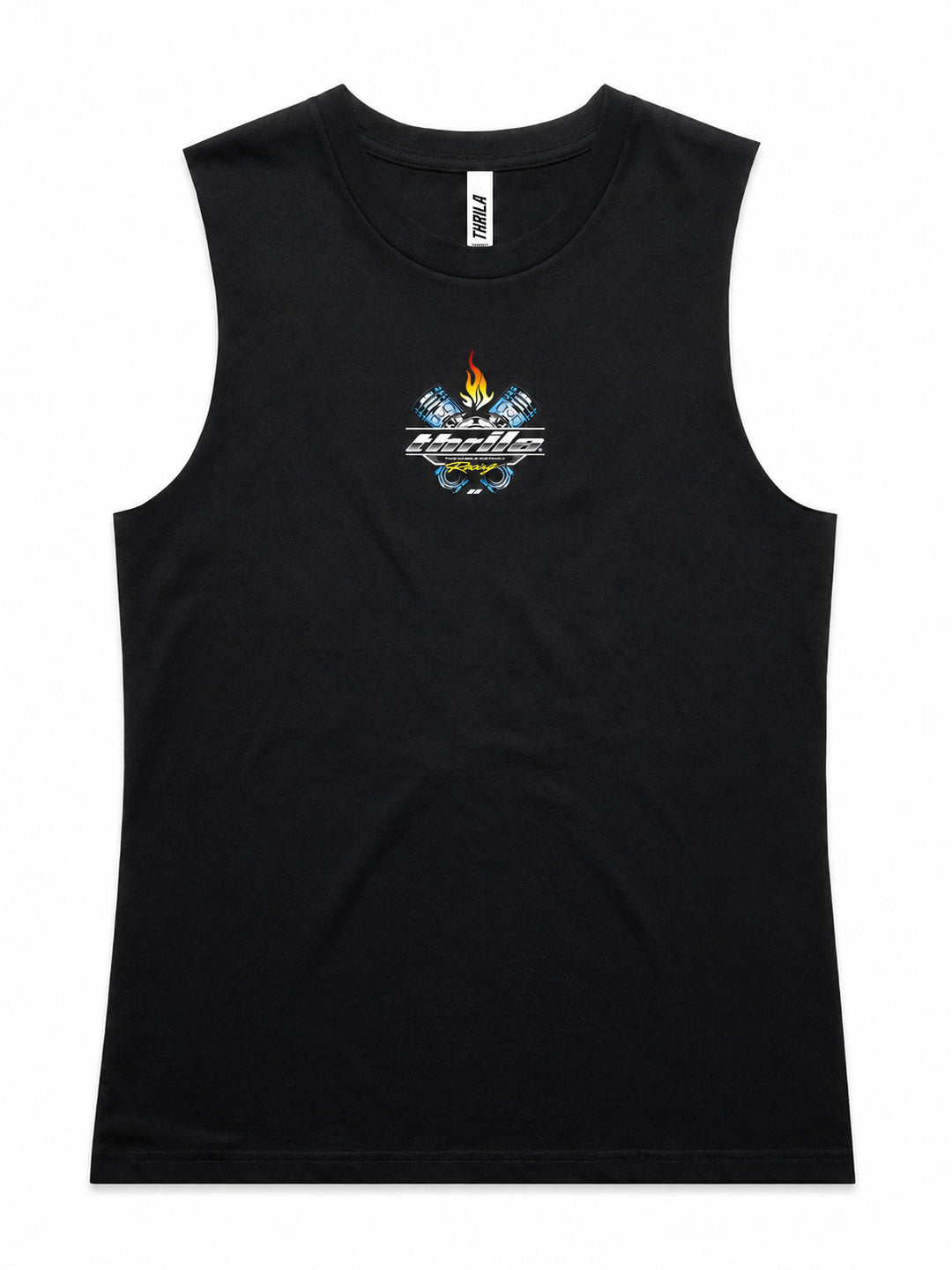 Pistons Ladies Top (Choose Tee or Tank) — tank front