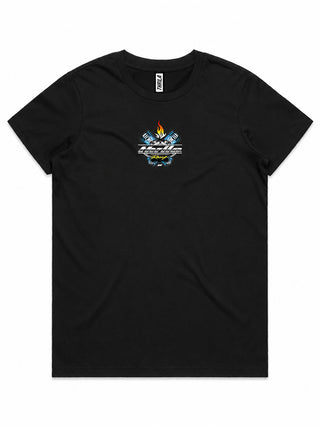 Pistons Ladies Top (Choose Tee or Tank) — tee front
