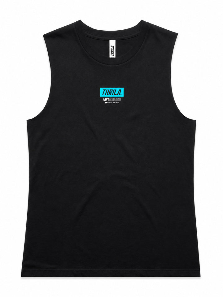 Profit (Art Series) Ladies Top (Choose Tee or Tank) — tank front