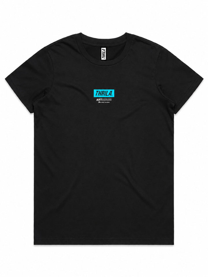Profit (Art Series) Ladies Top (Choose Tee or Tank) — tee front