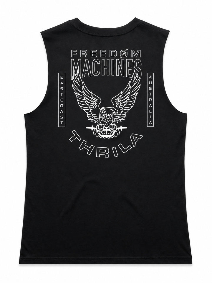 Scream Ladies Top (Choose Tee or Tank) — tank back