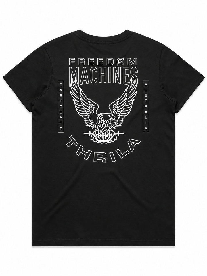 Scream Ladies Top (Choose Tee or Tank) — tee back
