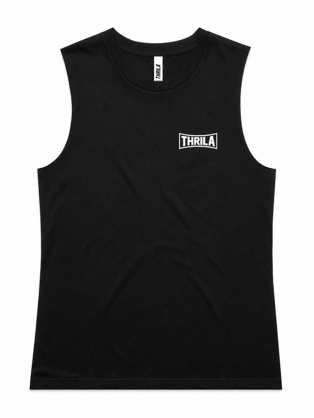 Sideways Black Ladies Top (Choose Tee or Tank) — tank front