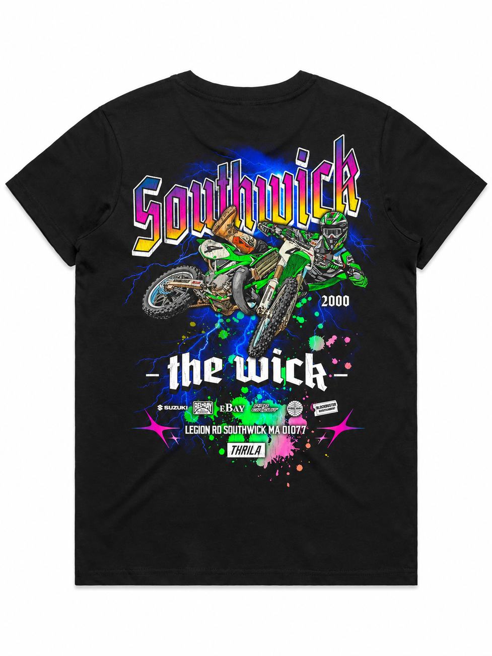 Southwick Ladies Top (Choose Tee or Tank) — tee back
