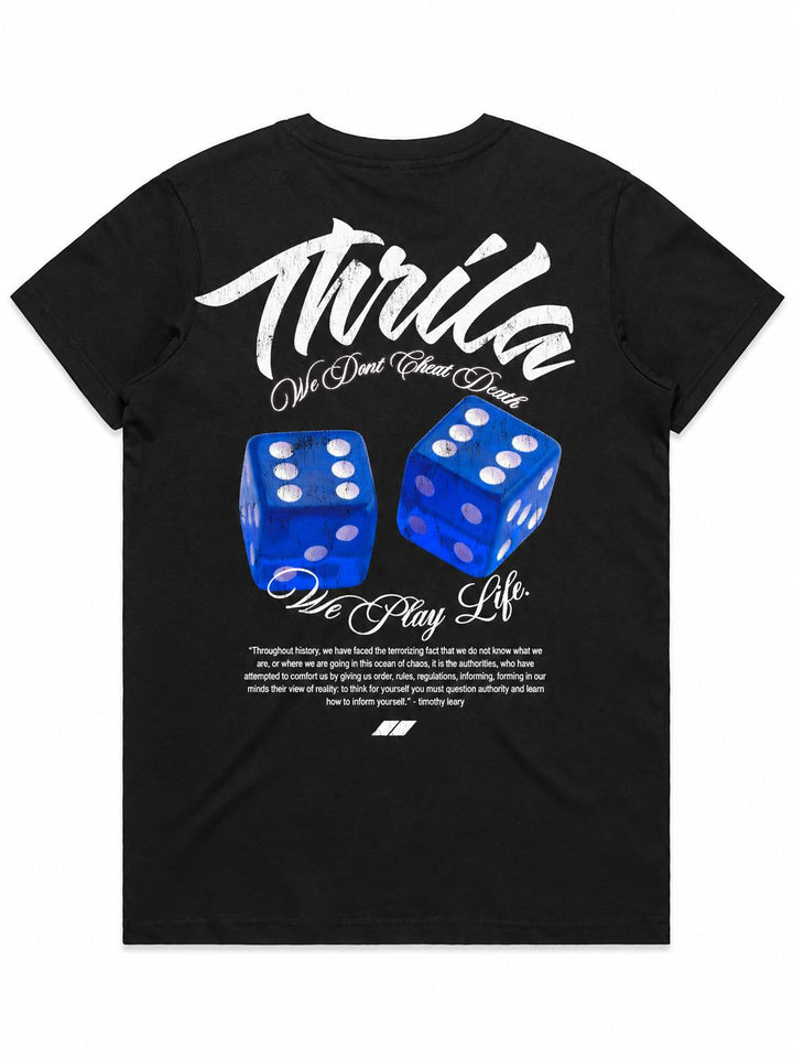Dice Ladies Top (Choose Tee or Tank) — tee back