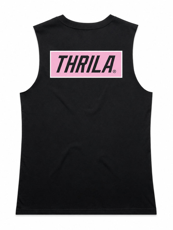 STANCE PINK Ladies Top (Choose Tee or Tank) — tank back view