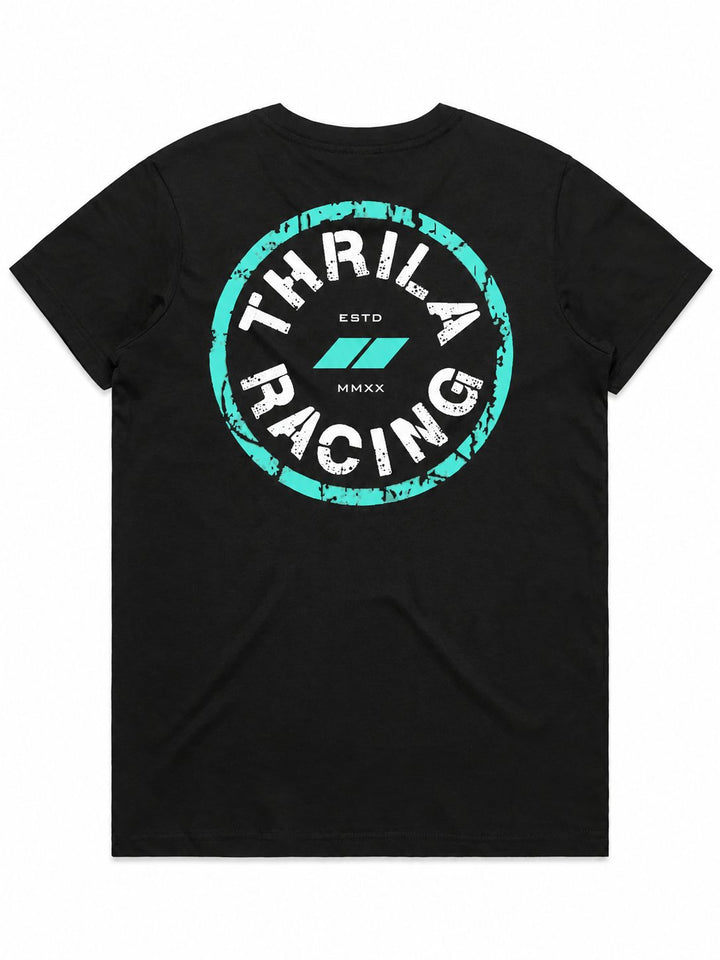 Stencil Ladies Top (Choose Tee or Tank) — tee back