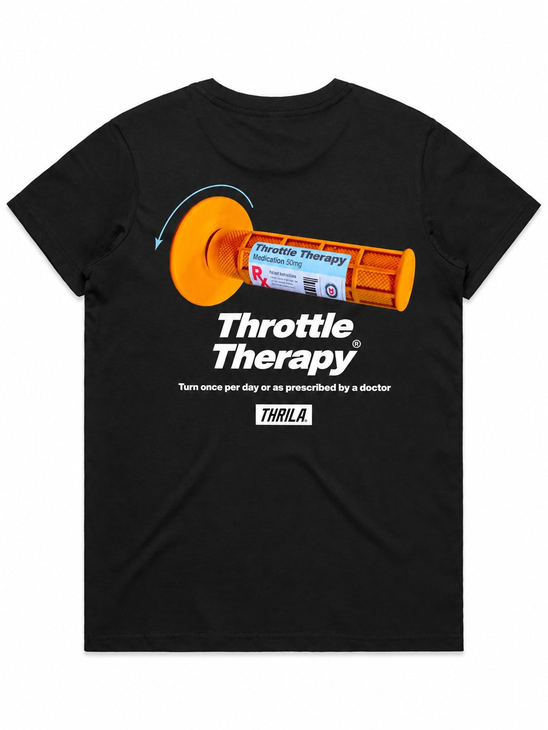 Therapy Ladies Top (Choose Tee or Tank) — tee back