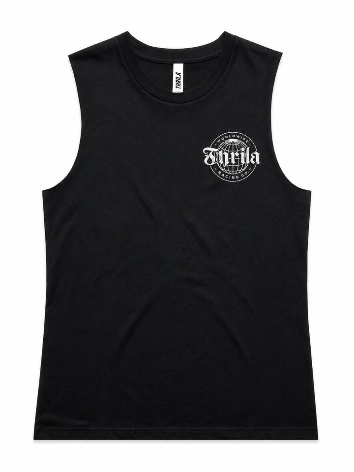 Worldwide Ladies Top (Choose Tee or Tank) — tank front