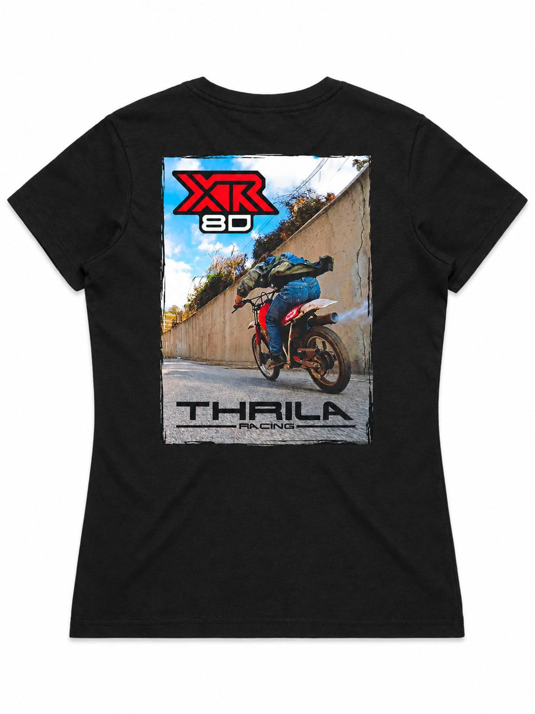 XR80 Ladies Top (Choose Tee or Tank) — tee back